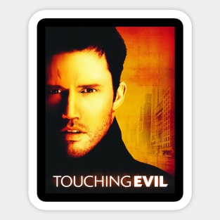 Touching Evil Sticker